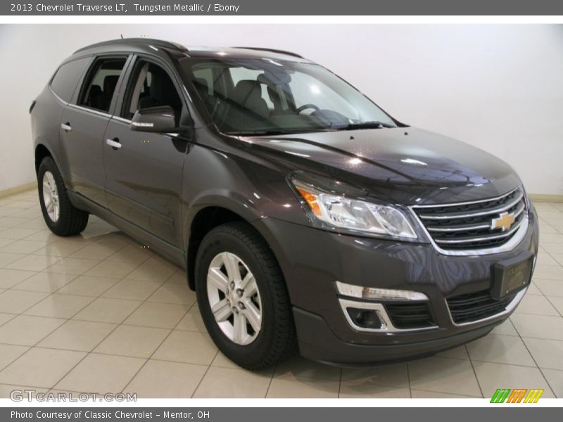 Tungsten Metallic / Ebony 2013 Chevrolet Traverse LT