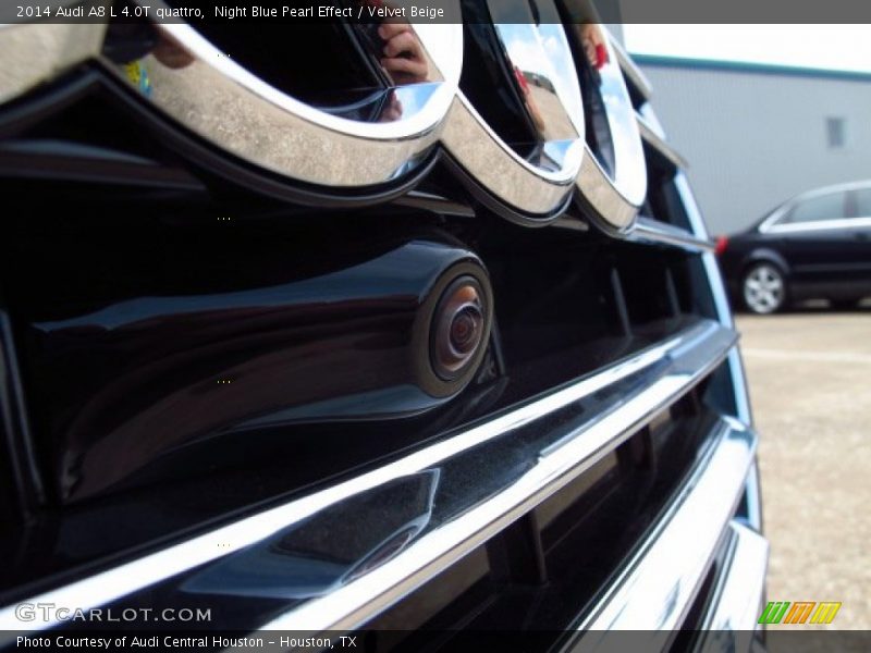 Night Blue Pearl Effect / Velvet Beige 2014 Audi A8 L 4.0T quattro