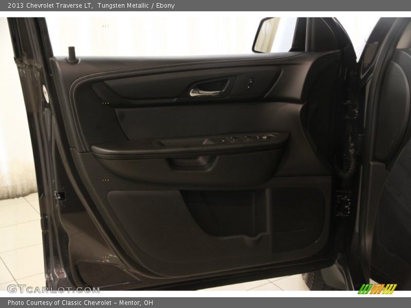 Tungsten Metallic / Ebony 2013 Chevrolet Traverse LT