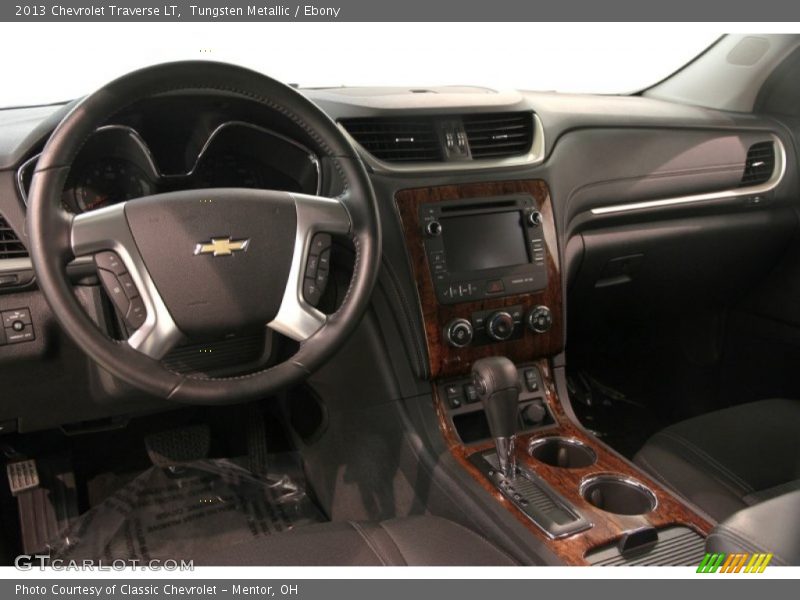 Tungsten Metallic / Ebony 2013 Chevrolet Traverse LT