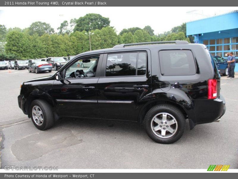 Crystal Black Pearl / Black 2011 Honda Pilot Touring 4WD