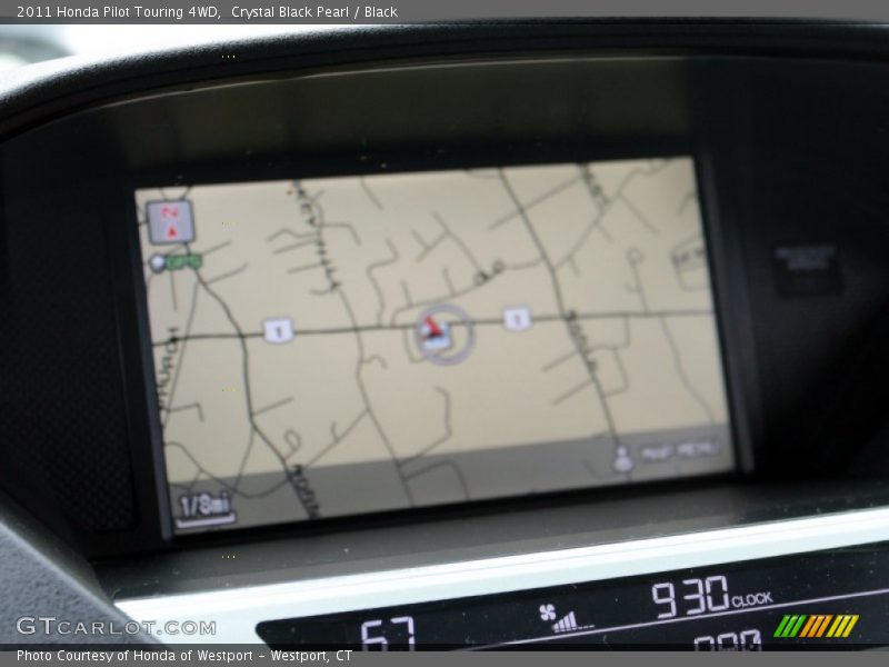 Crystal Black Pearl / Black 2011 Honda Pilot Touring 4WD