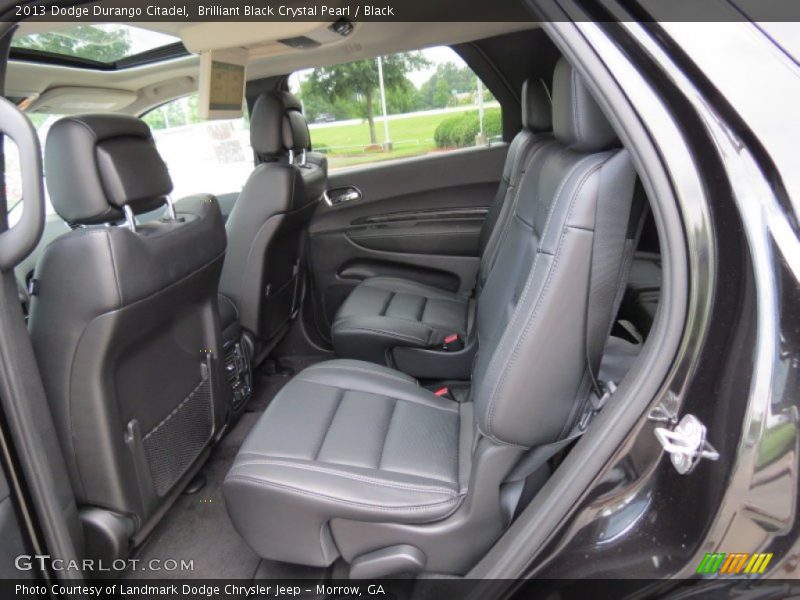 Brilliant Black Crystal Pearl / Black 2013 Dodge Durango Citadel