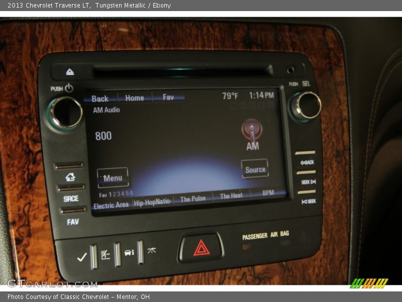 Tungsten Metallic / Ebony 2013 Chevrolet Traverse LT