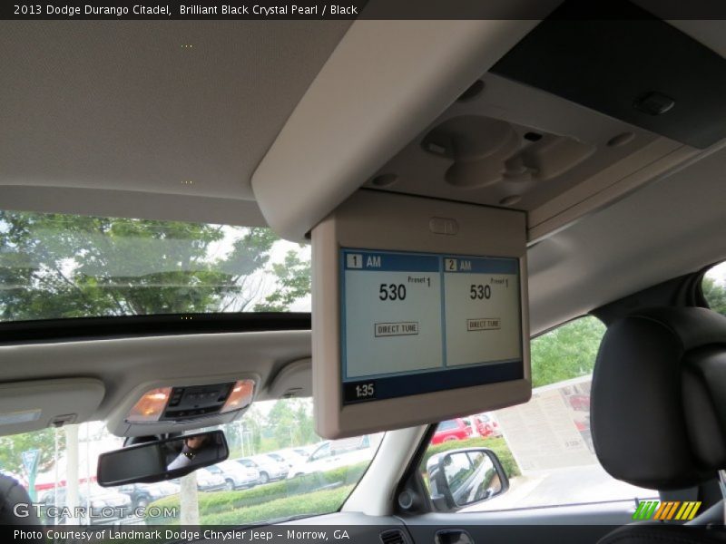 Brilliant Black Crystal Pearl / Black 2013 Dodge Durango Citadel