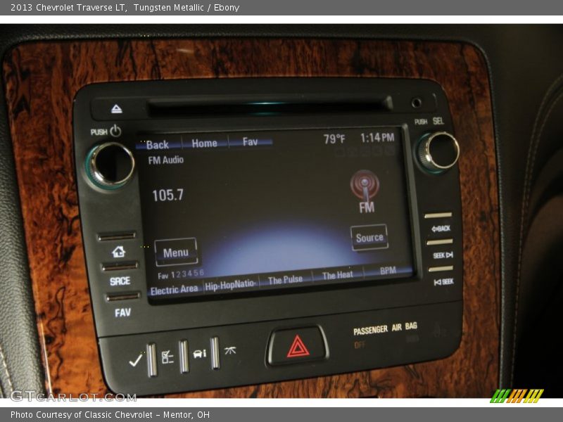 Tungsten Metallic / Ebony 2013 Chevrolet Traverse LT