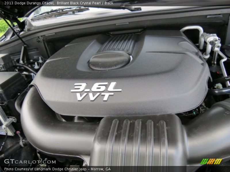 Brilliant Black Crystal Pearl / Black 2013 Dodge Durango Citadel