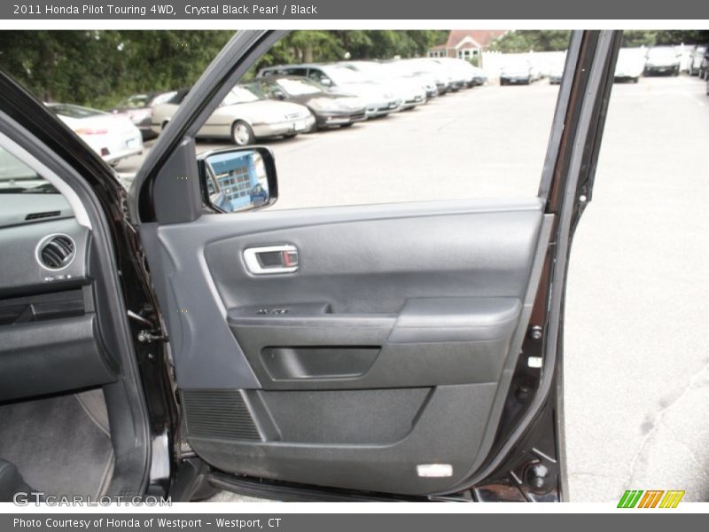 Crystal Black Pearl / Black 2011 Honda Pilot Touring 4WD