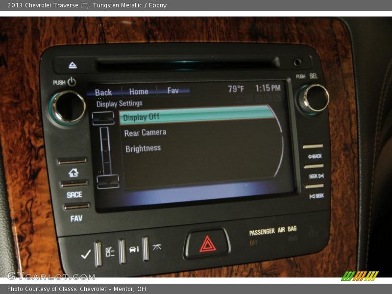 Tungsten Metallic / Ebony 2013 Chevrolet Traverse LT