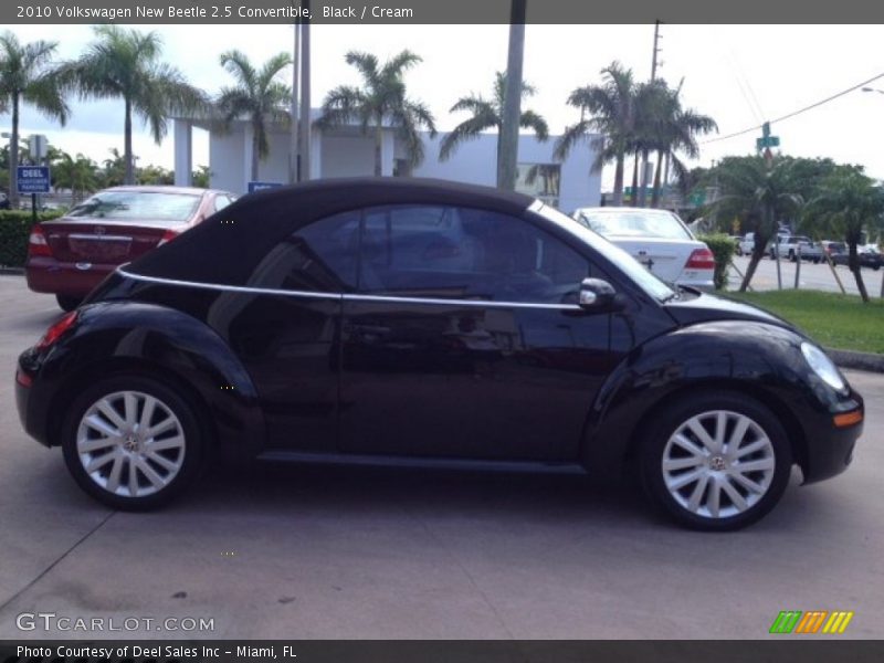 Black / Cream 2010 Volkswagen New Beetle 2.5 Convertible