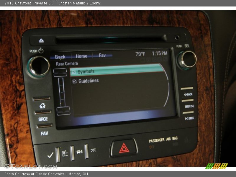 Tungsten Metallic / Ebony 2013 Chevrolet Traverse LT