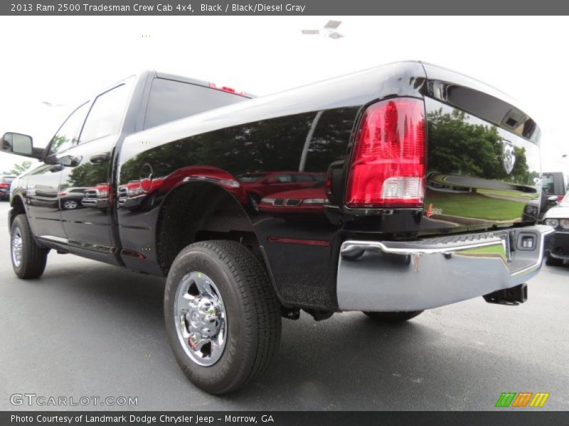 Black / Black/Diesel Gray 2013 Ram 2500 Tradesman Crew Cab 4x4