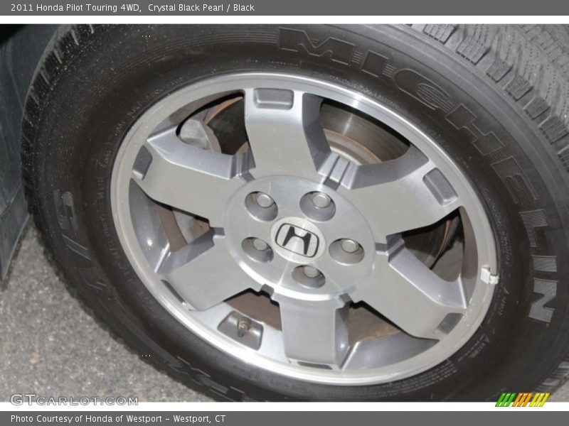 Crystal Black Pearl / Black 2011 Honda Pilot Touring 4WD
