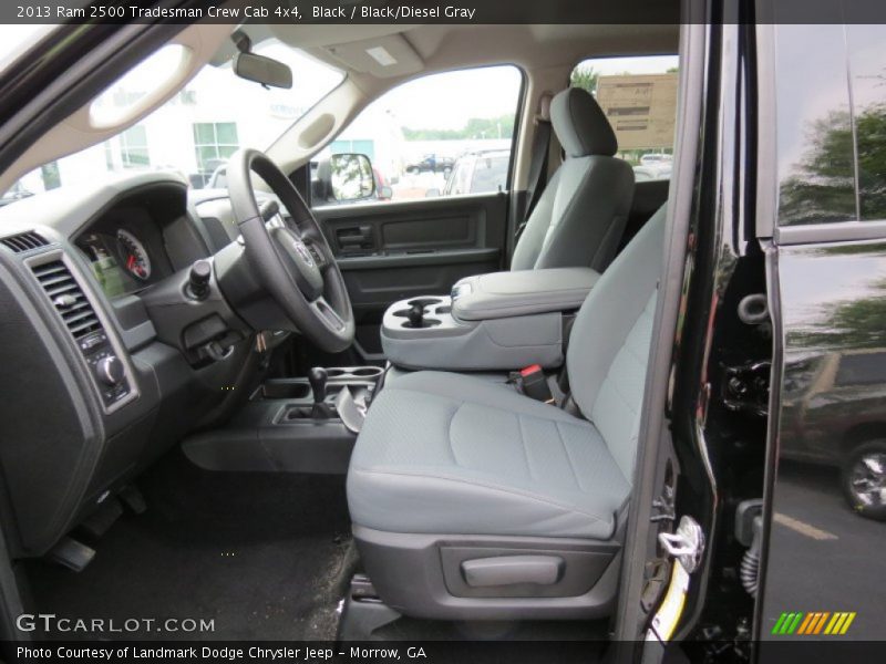 Black / Black/Diesel Gray 2013 Ram 2500 Tradesman Crew Cab 4x4
