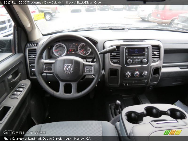 Black / Black/Diesel Gray 2013 Ram 2500 Tradesman Crew Cab 4x4