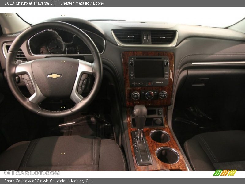 Tungsten Metallic / Ebony 2013 Chevrolet Traverse LT