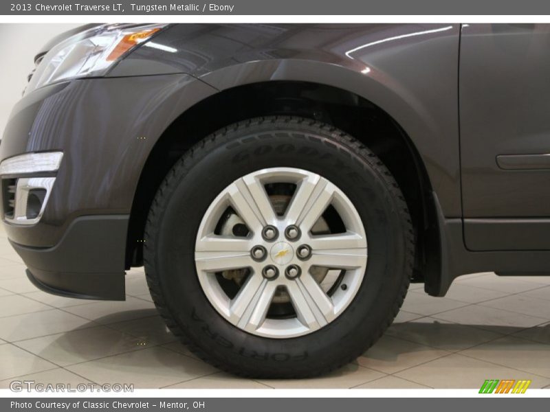 Tungsten Metallic / Ebony 2013 Chevrolet Traverse LT