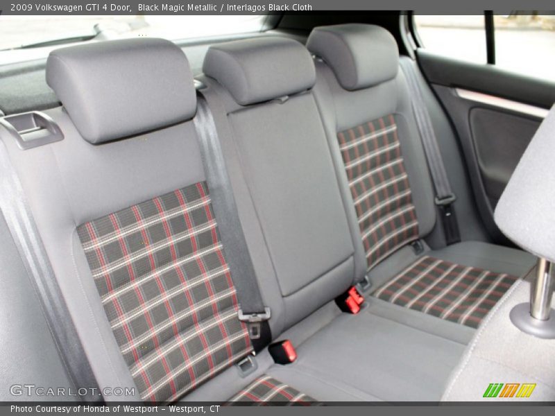 Black Magic Metallic / Interlagos Black Cloth 2009 Volkswagen GTI 4 Door