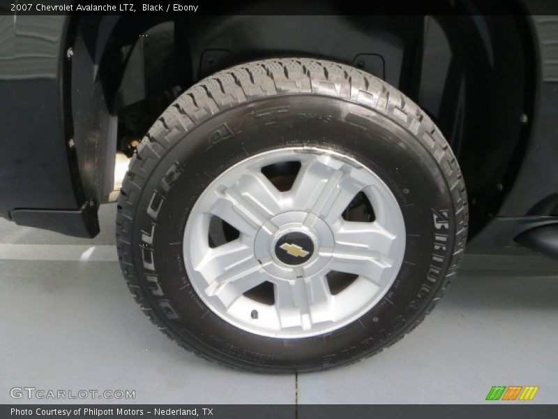 Black / Ebony 2007 Chevrolet Avalanche LTZ