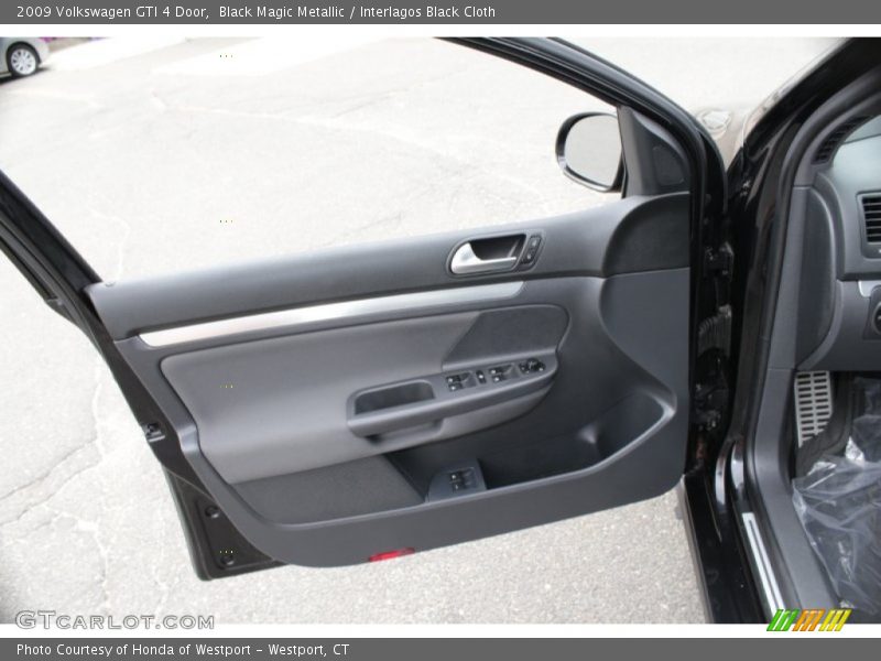 Black Magic Metallic / Interlagos Black Cloth 2009 Volkswagen GTI 4 Door