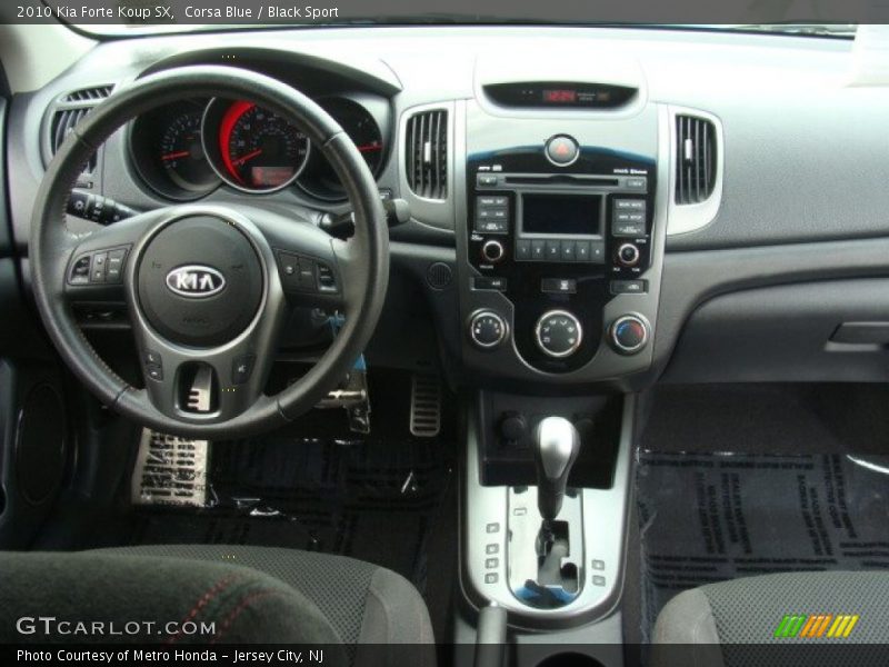 Corsa Blue / Black Sport 2010 Kia Forte Koup SX