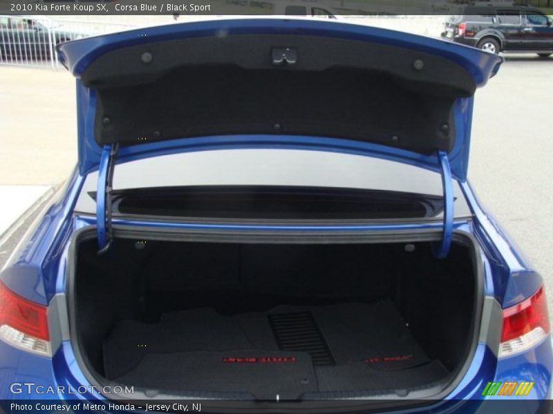 Corsa Blue / Black Sport 2010 Kia Forte Koup SX
