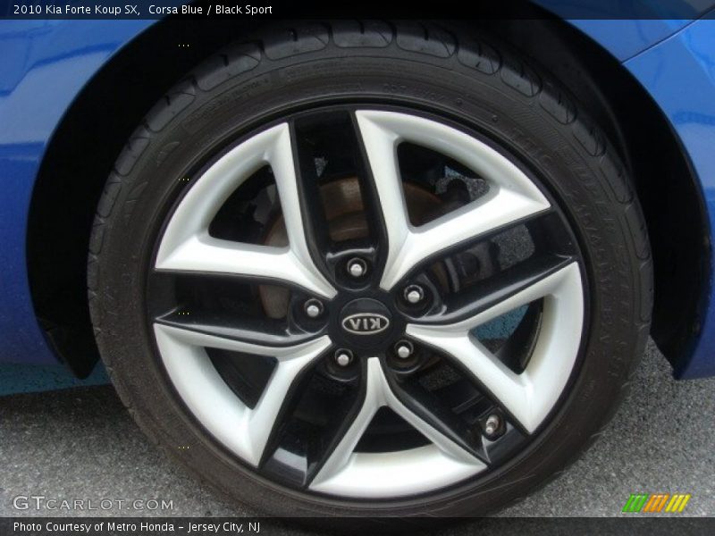 Corsa Blue / Black Sport 2010 Kia Forte Koup SX