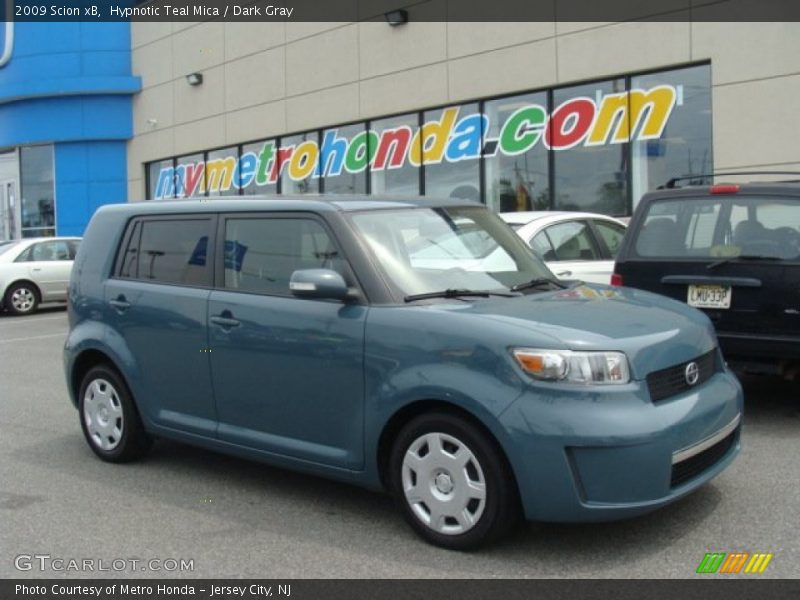 Hypnotic Teal Mica / Dark Gray 2009 Scion xB