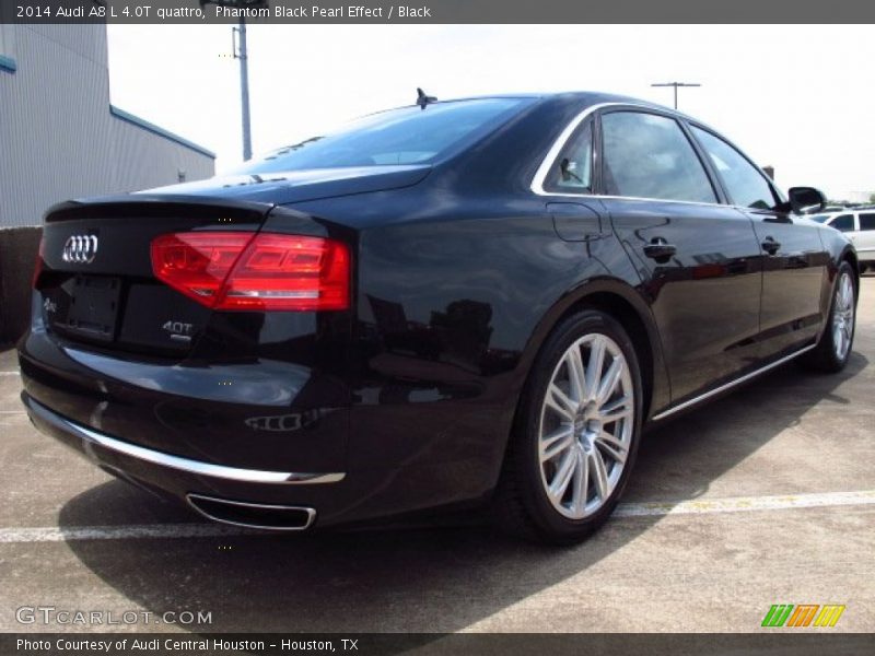 Phantom Black Pearl Effect / Black 2014 Audi A8 L 4.0T quattro