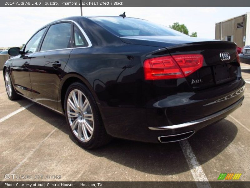 Phantom Black Pearl Effect / Black 2014 Audi A8 L 4.0T quattro