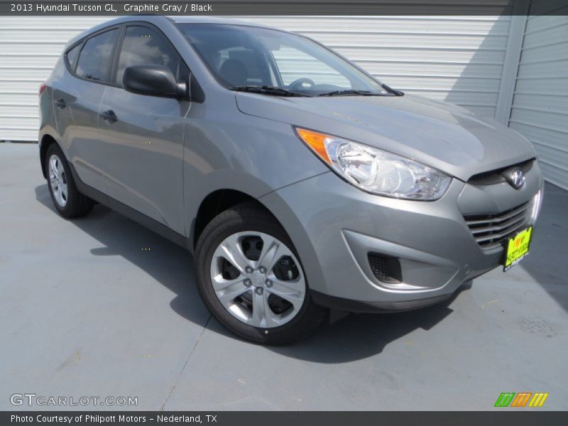 Graphite Gray / Black 2013 Hyundai Tucson GL