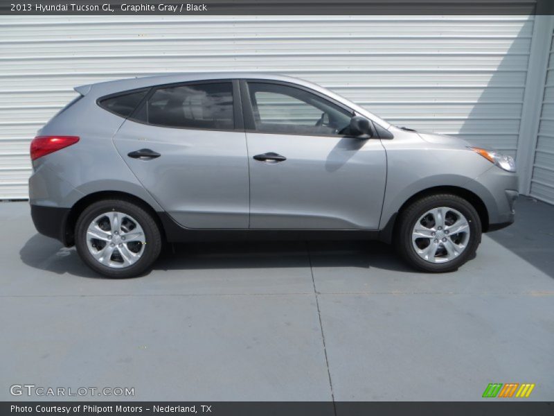 Graphite Gray / Black 2013 Hyundai Tucson GL