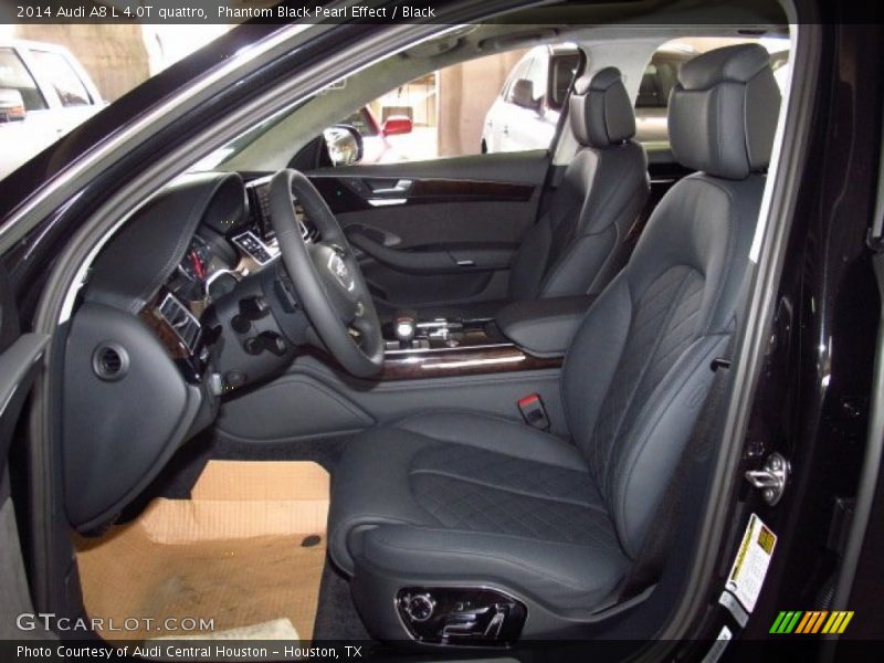  2014 A8 L 4.0T quattro Black Interior