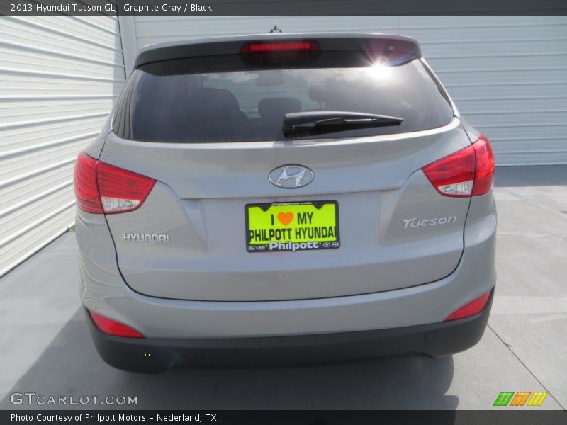 Graphite Gray / Black 2013 Hyundai Tucson GL