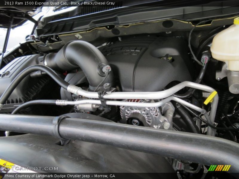 Black / Black/Diesel Gray 2013 Ram 1500 Express Quad Cab