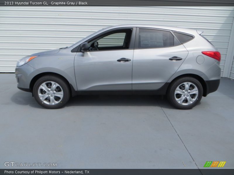 Graphite Gray / Black 2013 Hyundai Tucson GL