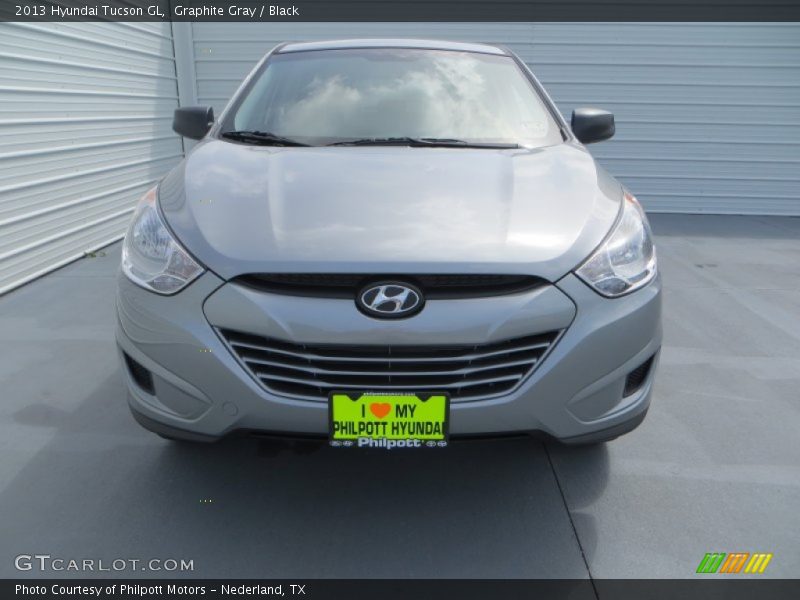 Graphite Gray / Black 2013 Hyundai Tucson GL