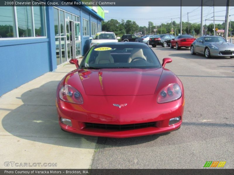 Crystal Red Metallic / Cashmere 2008 Chevrolet Corvette Coupe
