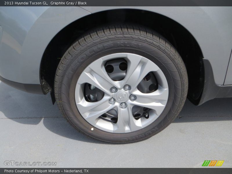 Graphite Gray / Black 2013 Hyundai Tucson GL
