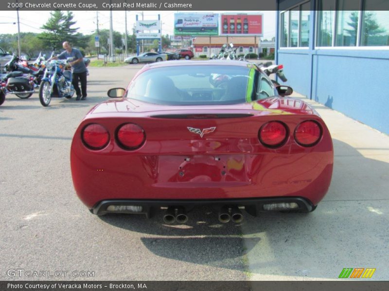 Crystal Red Metallic / Cashmere 2008 Chevrolet Corvette Coupe