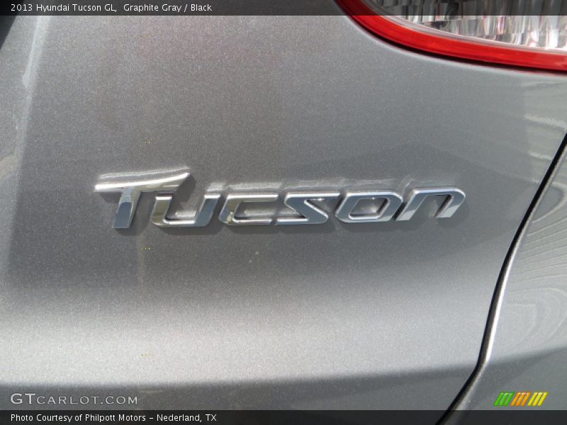 Graphite Gray / Black 2013 Hyundai Tucson GL