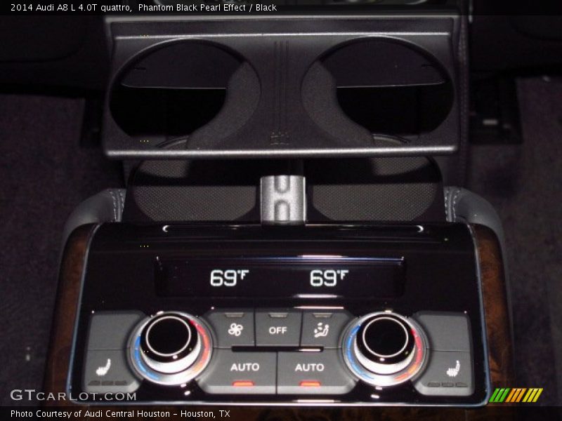 Phantom Black Pearl Effect / Black 2014 Audi A8 L 4.0T quattro