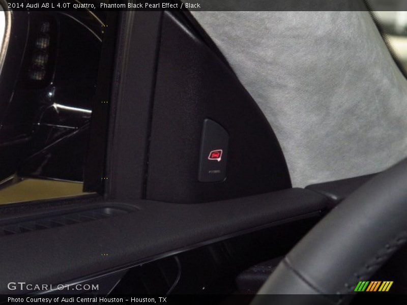 Phantom Black Pearl Effect / Black 2014 Audi A8 L 4.0T quattro