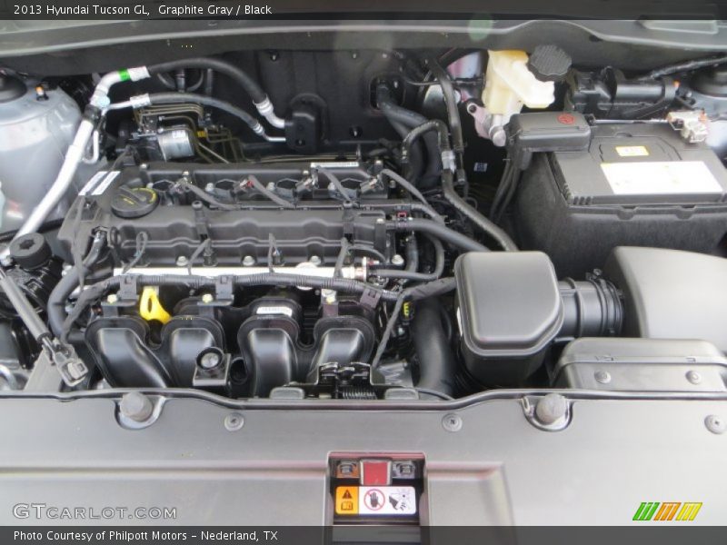 Graphite Gray / Black 2013 Hyundai Tucson GL