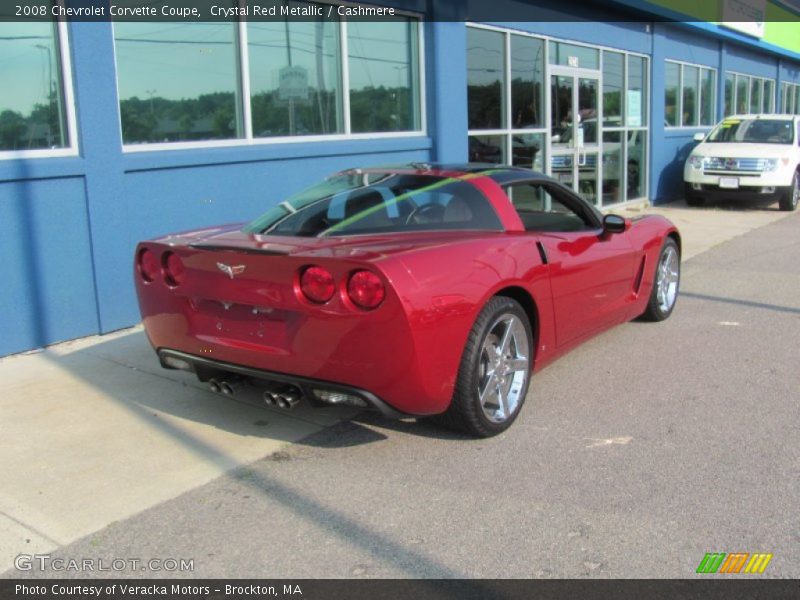 Crystal Red Metallic / Cashmere 2008 Chevrolet Corvette Coupe