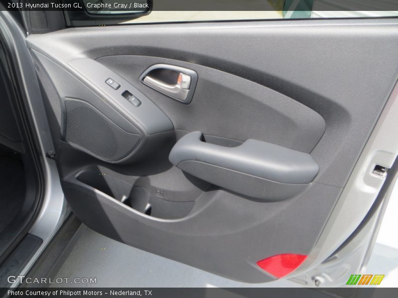 Graphite Gray / Black 2013 Hyundai Tucson GL