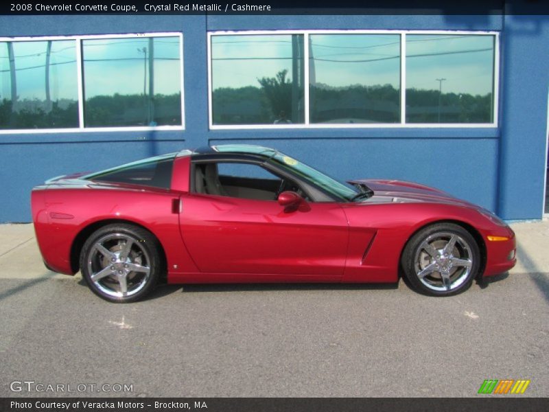 Crystal Red Metallic / Cashmere 2008 Chevrolet Corvette Coupe