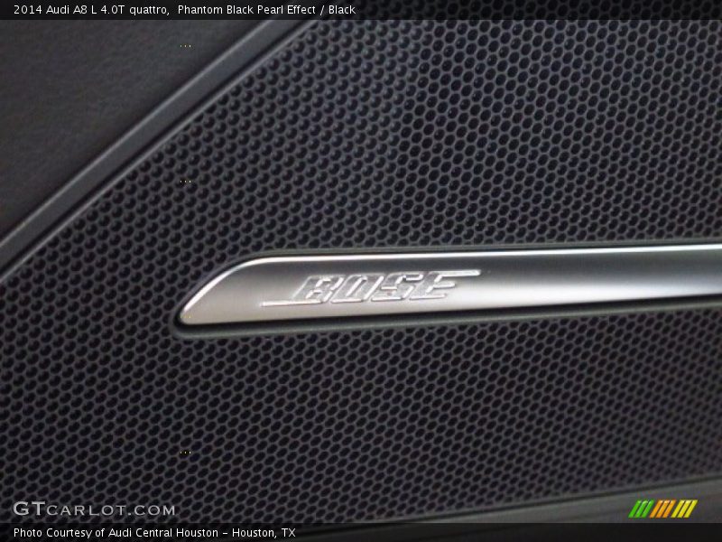 Phantom Black Pearl Effect / Black 2014 Audi A8 L 4.0T quattro