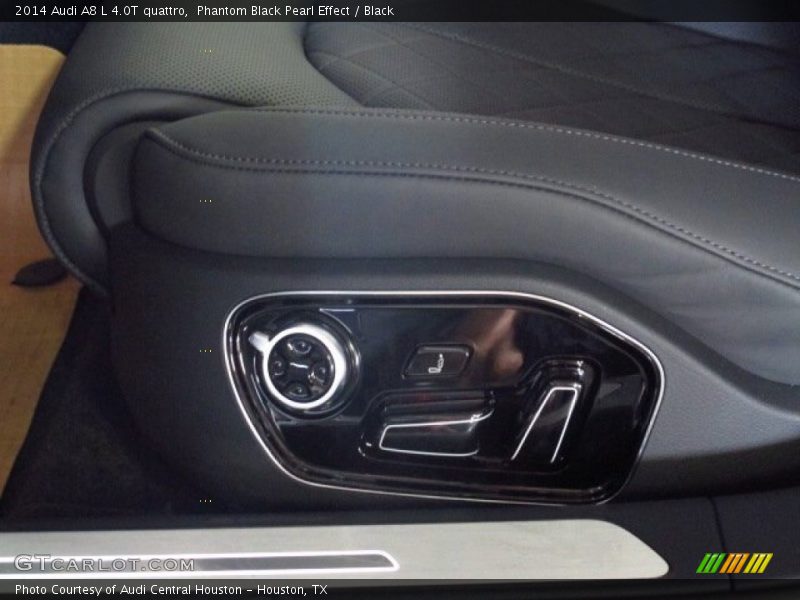 Phantom Black Pearl Effect / Black 2014 Audi A8 L 4.0T quattro