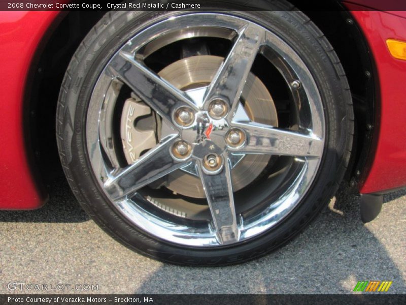 Crystal Red Metallic / Cashmere 2008 Chevrolet Corvette Coupe